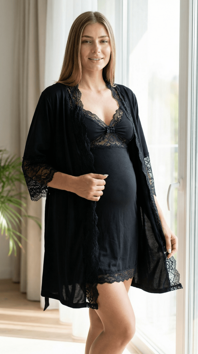 LaMadreMaria O Kit Que Torna o Pós-Parto Mais Confortável e Elegante - LaBella Pijamas