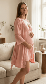 LaMadreMaria O Kit Que Torna o Pós-Parto Mais Confortável e Elegante - LaBella Pijamas