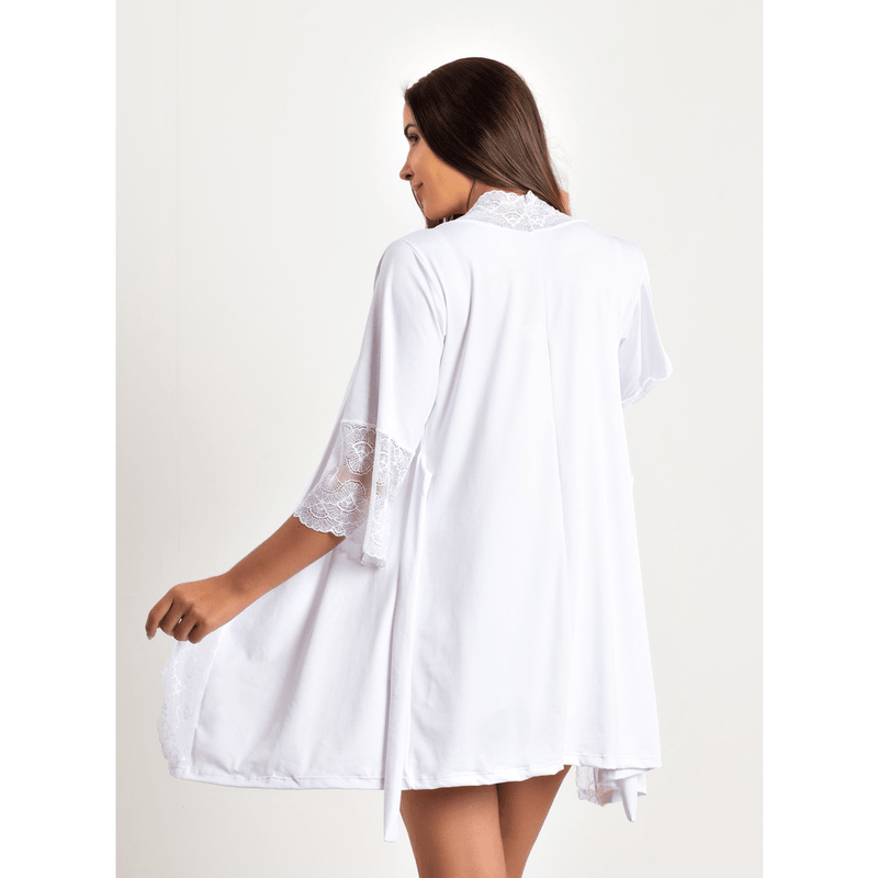 LaMaila Kit Conjunto Camisola e Robe - LaBella Pijamas